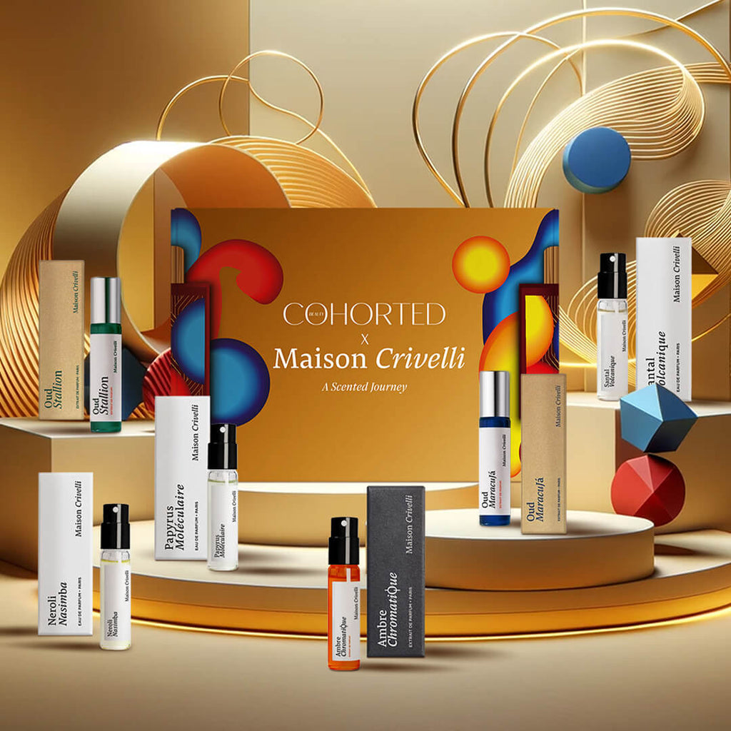 The Maison Crivelli Fragrance Limited Edition Box The Maison Crivelli Fragrance Limited Edition Box