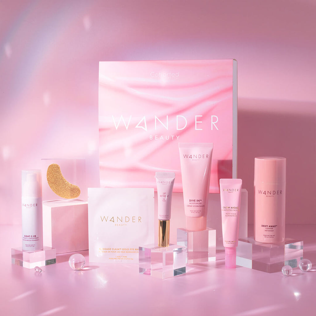 La caja de belleza Wander Skincare Edit La caja de belleza Wander Skincare Edit