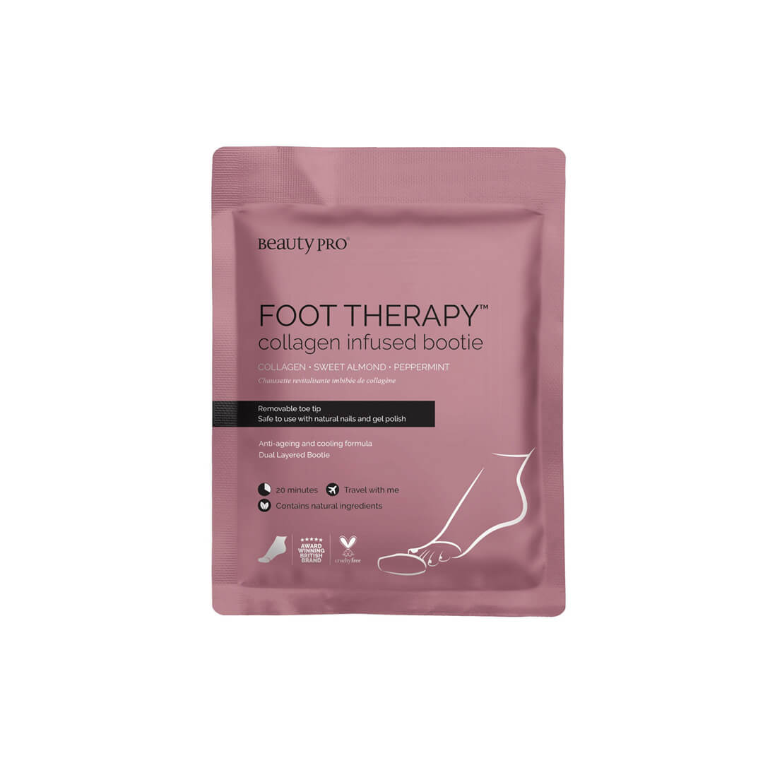 BeautyPro skincare products inside the Cohorted Think Pink Beauty Box 3rd Edit gift set, featuring various beauty and skincare items.